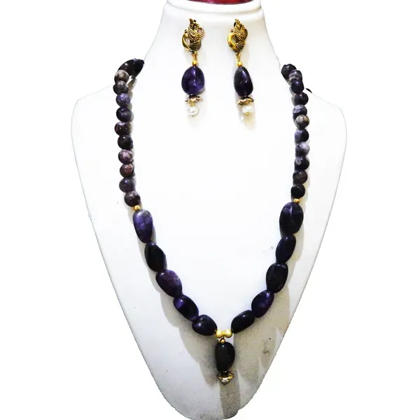 Multicolor_Gemstone_Amethyst_Tumble_Beaded_Crown_Chakra_Necklace_For_Wome