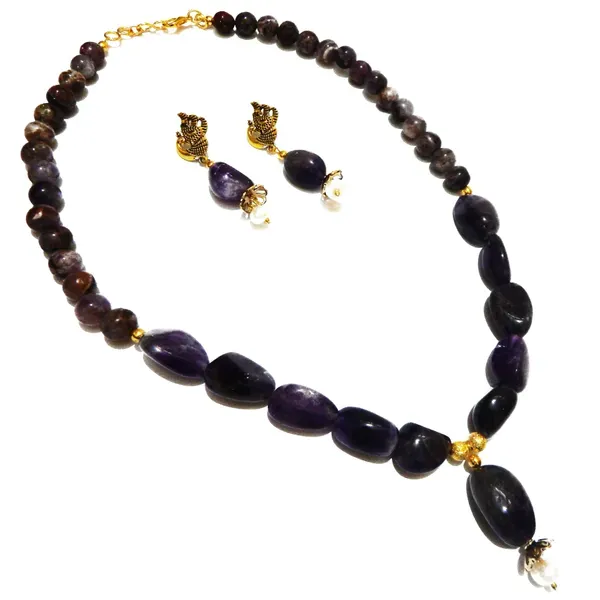 Multicolor_Gemstone_Amethyst_Tumble_Beaded_Crown_Chakra_Necklace_For_Wome