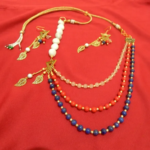 Multicolor_Multi_Gemstone_Tumble_Beads_Necklace_For_Women