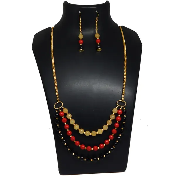 Multicolor_Gemstone_Beads_Necklace_For_Women