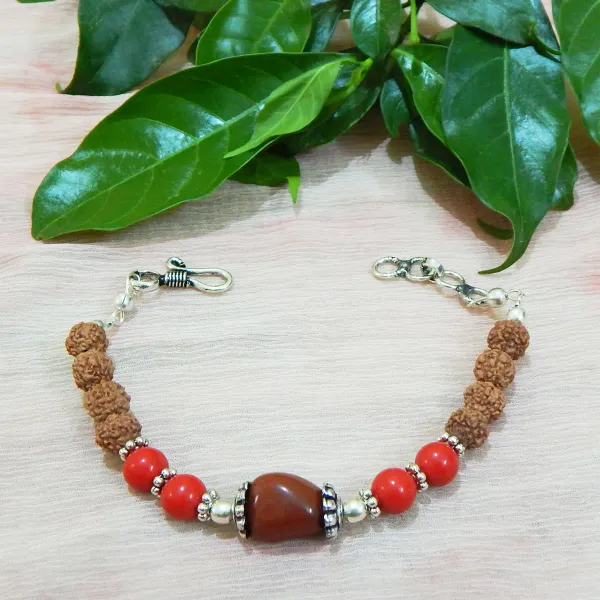 Red_Gemstone_Jasper_Coral_Rudraksha_Beads_Bracelet_For_Women