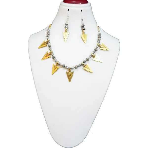Gold_Silver_Metal_Beads_Fancy_Necklace_For_Women