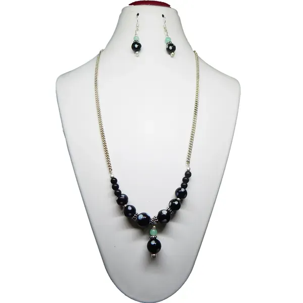 Black_Lamwork_Glass_Beads_Necklace_For_Women