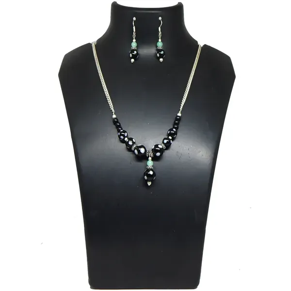 Black_Lamwork_Glass_Beads_Necklace_For_Women