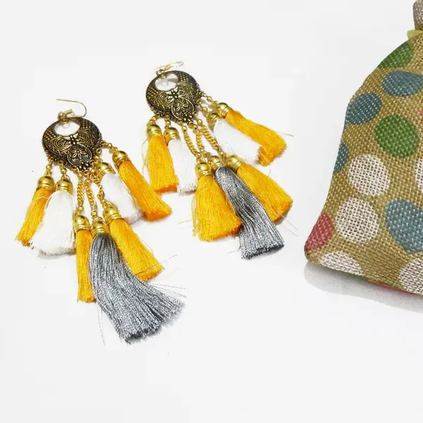 Multicolor_Metal_Chandbali_Tassel_Earrings_For_Girls
