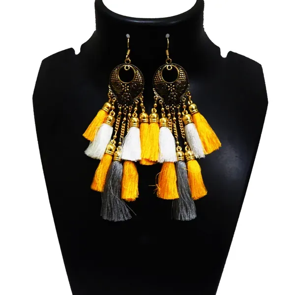 Multicolor_Metal_Chandbali_Tassel_Earrings_For_Girls