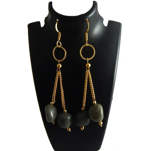 Gray_Gemstone_Sodalite_Tumble_Earrings_For_Women