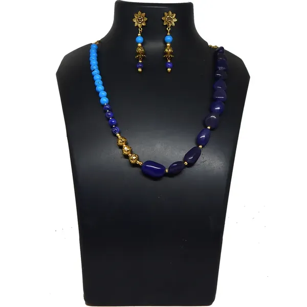 Multicolor_Gemstone_Tumble_Beads_Necklace_For_Women