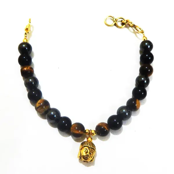 Multicolor_Triple_Protection_Bracelet_With_Buddha_Pendant_For_Women