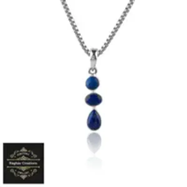 Lapis_Lazuli_Silver_Gemstone_Pendent_For_Women