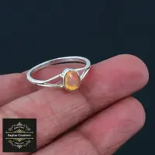 Natural_Opal_Gemstone_Silver__Ring_For_Women