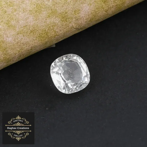 White_Topaz_Natural_Gem_Stone_For_Unisex