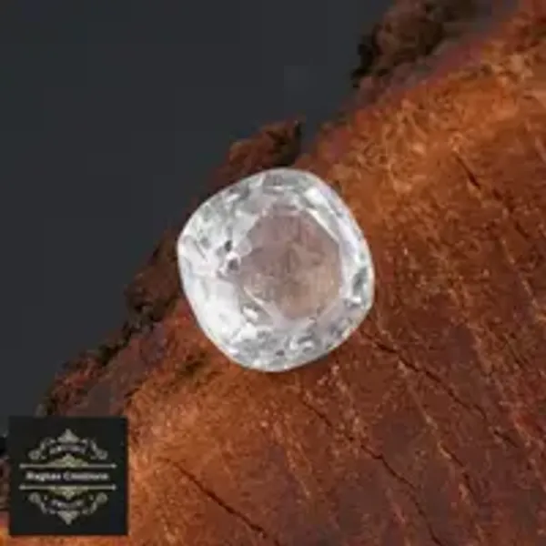 White_Topaz_Natural_Gem_Stone_For_Unisex