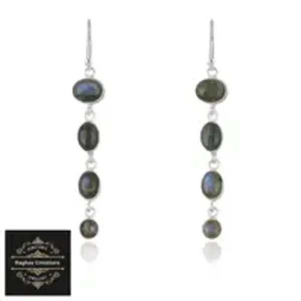 Natural_Labrodorite_Gem_Stone_Silver_Earrings_For_Women