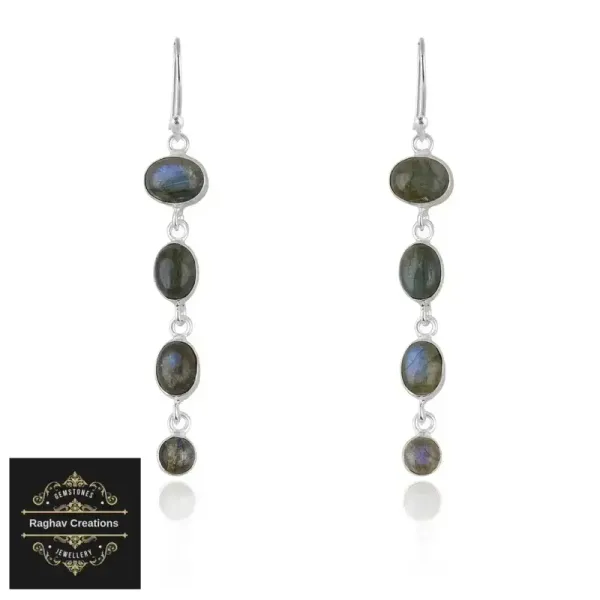 Natural_Labrodorite_Gem_Stone_Silver_Earrings_For_Women