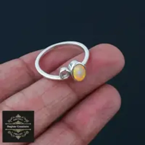 Natural__Opal_Gemstone_Silver_Ring_For_Women