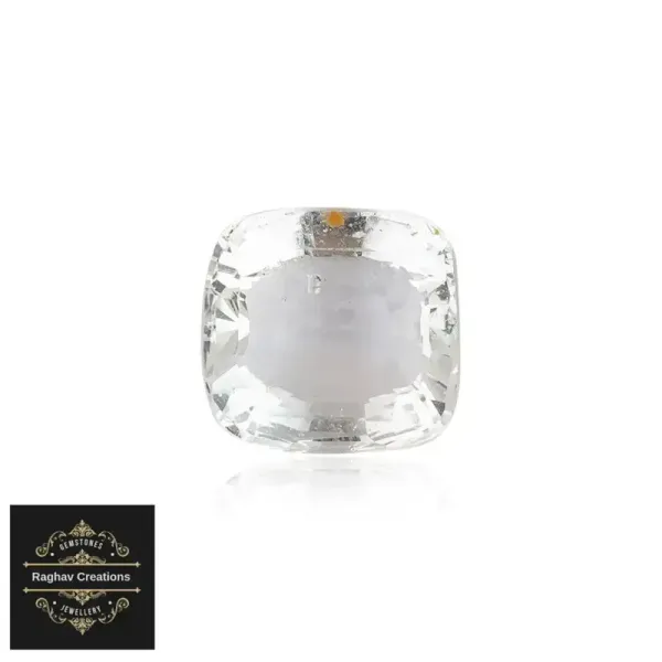 White_Topaz_Natural_Gem_Stone_For_Unisex