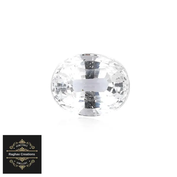 White_Topaz_Natural_Gem_Stone_For_Unisex