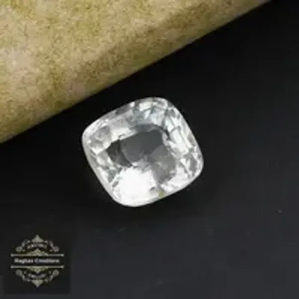 White_Topaz_Natural_Gem_Stone_For_Unisex
