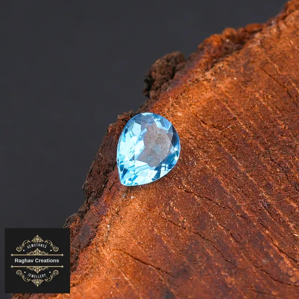 Blue_Topaz_2.91_Carat_Dimension_8.39*10.81*4.51_MM_certificate_number:-208290
