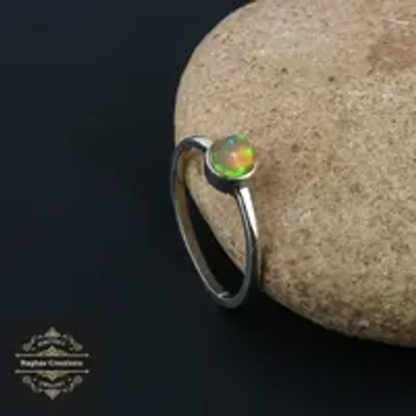 Natural_Opal_Gem_Stone_Silver_Ring_For_Unisex