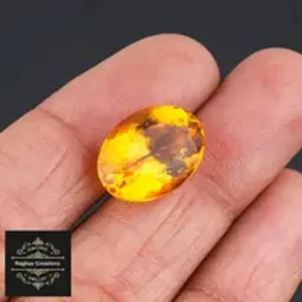 Citrine_Sunela_Natural_Gem_Stone_For_Unisex