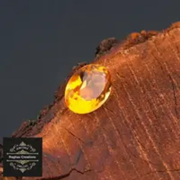 Citrine_Sunela_Natural_Gem_Stone_For_Unisex