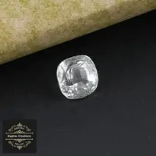 White_Topaz_Natural_Gem_Stone_For_Unisex