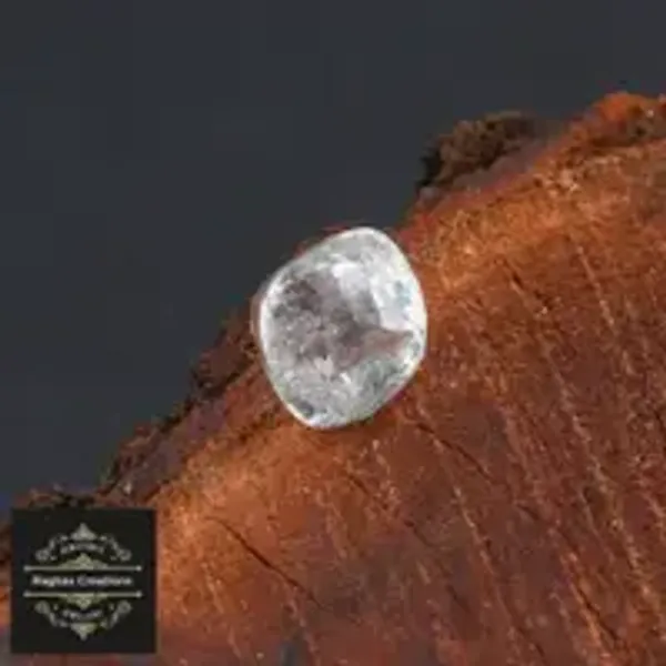 White_Topaz_Natural_Gem_Stone_For_Unisex