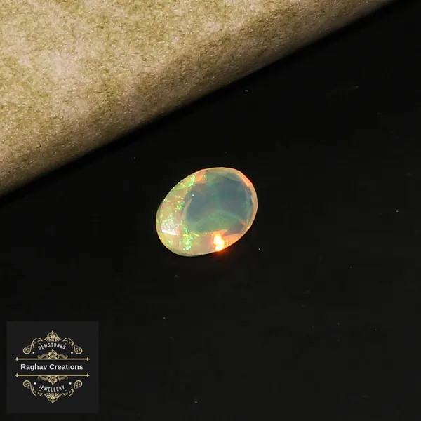 Ithopian_Fire_Opal_1.43_Carat_Dimension_6.60*9.38*4.73_certificate_number:-208501_1.43_Carat_Dimension_6.60*9.38*4.73_certificate_number:-208501