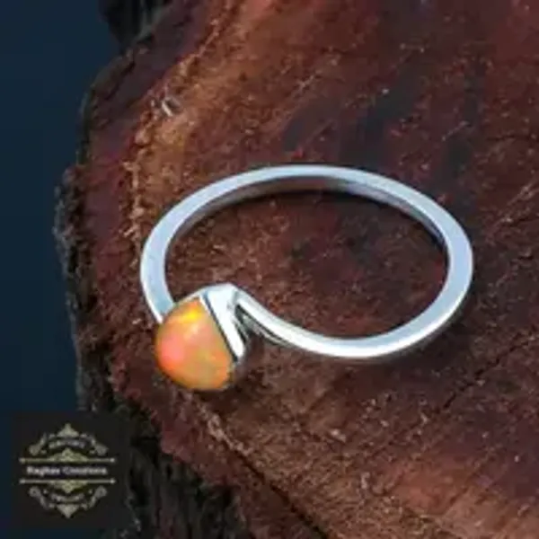 Natural_Fire_Opal_Gem_Stone_Ring_For_Unisex