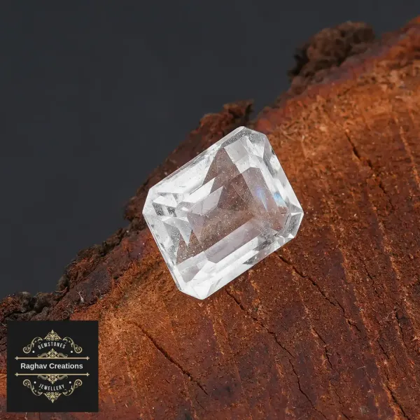 White_Topaz_Natural_Gem_Stone_For_Unisex