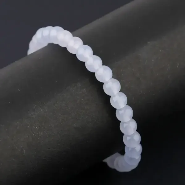Natural_Blue_Chalcedony_Gem_Stone_Bracelet_For_Unisex