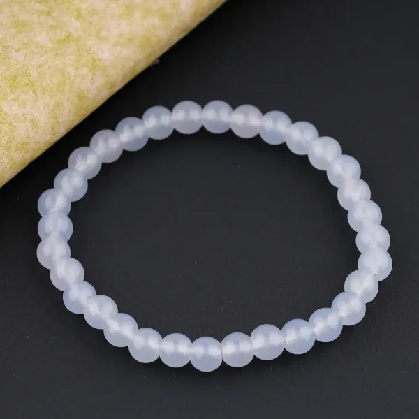 Natural_Blue_Chalcedony_Gem_Stone_Bracelet_For_Unisex