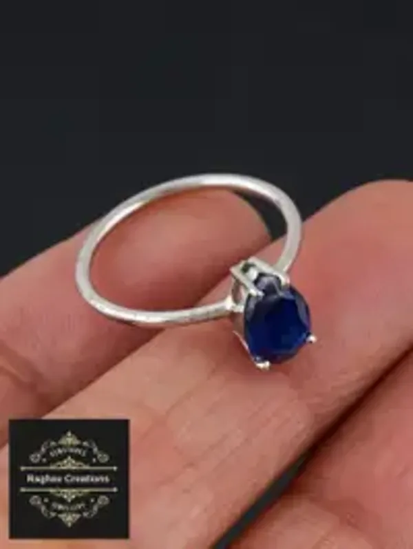 Natural_Kynite_Gem_Stone_Silver__Cluster_Set_(_Ring,_Earring,Pendent)_For_Women