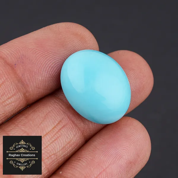 Turquoise_Weight_-17.80_Carat_14.27*18.02*8.46_mm_certificate_number:-_208263
