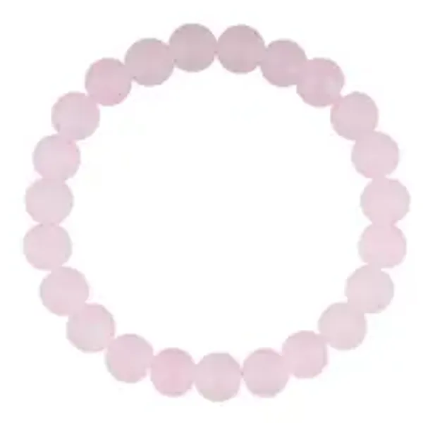 Natural_Rose_Quartz_Gem_Stone_Bracelet_For_Unisex