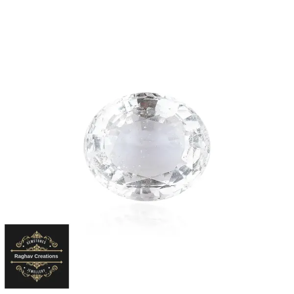 White_Topaz_Natural_Gem_Stone_For_Unisex