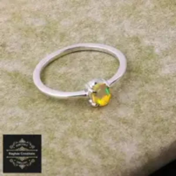 Natural_Opal_Gemstone_Silver_Ring_For_Women