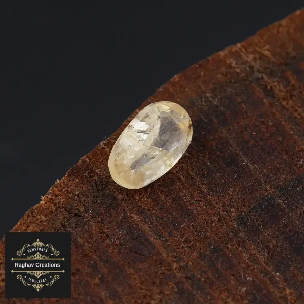 White_Yellow_Sapphire_Natural_Gem_Stone_For_Unisex