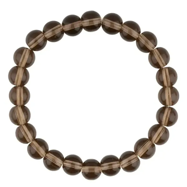 Natural_Smokey_Quartz_Gem_Stone_Bracelet_For_Unisex