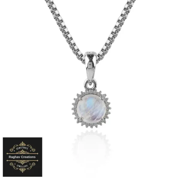 Rainbow_Moon_Stone_Natural_Gem_Stone_Silver__Pendent_For_Women