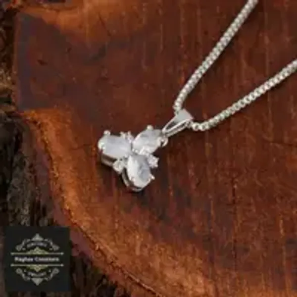 Rainbow_Moon_Stone_Natural_Gem_Stone_Silver_Pendent_For_Women