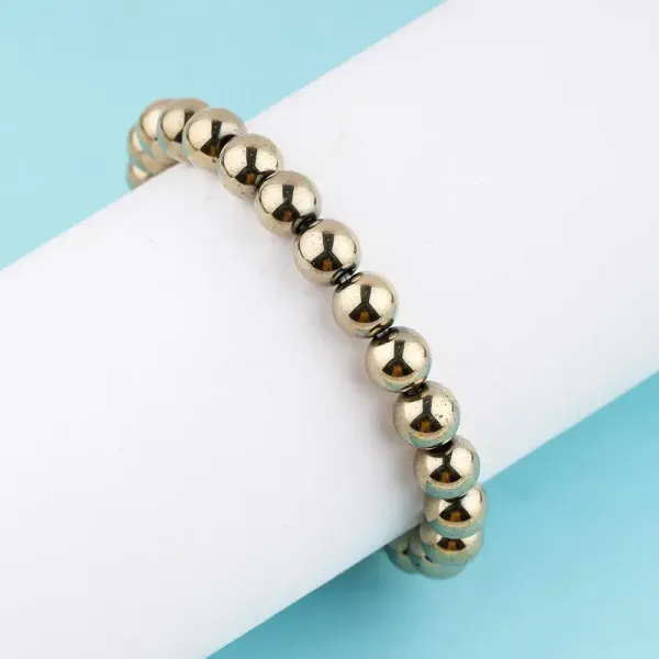 Bracelet_Natural_Golden_Pyrite
