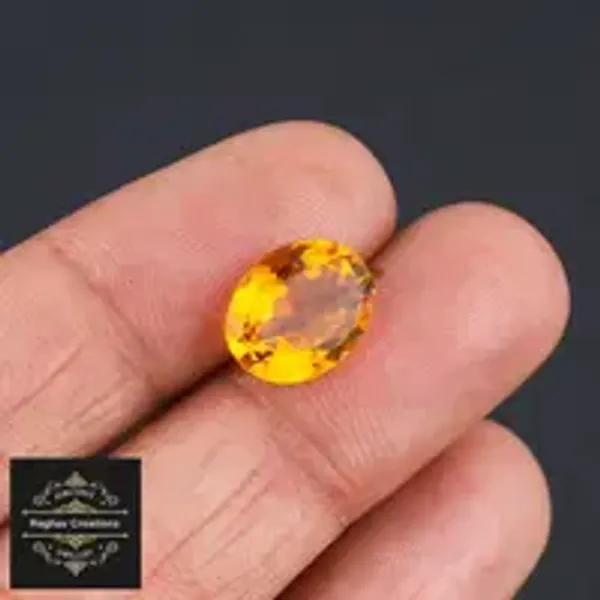 Citrine_Sunela_Natural_Gem_Stone_For_Unisex