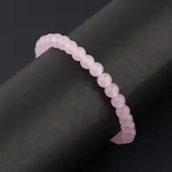 Natural_Rose_Quartz_Gem_Stone_Bracelet_For_Unisex