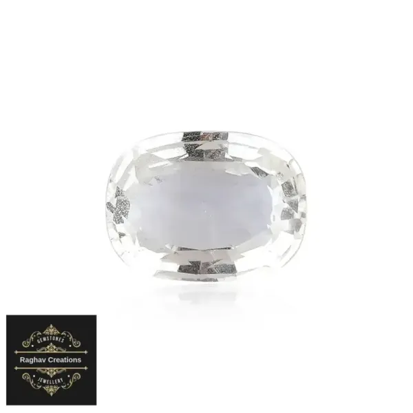 White_Topaz_Natural_Gem_Stone_For_Unisex
