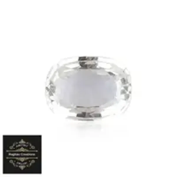 White_Topaz_Natural_Gem_Stone_For_Unisex