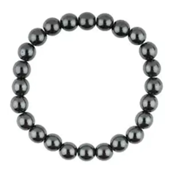 Natural_Black_Pyrite_Gem_Stone_Bracelet_For_Unisex