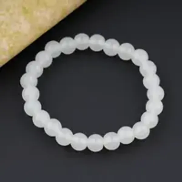 Natural_Moon_Stone_Gem_Stone_Bracelet_For_Unisex
